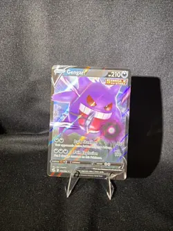 Pokemon TCG Fusion Strike Gengar v Holo Ultra Rare Card 156/264 - Image 2