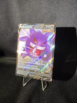 Pokemon TCG Fusion Strike Gengar v Holo Ultra Rare Card 156/264 - Image 3