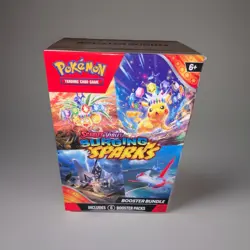 Pokemon Surging Sparks Booster Bundle Box Open Filled With Bulk Cards Over 100+ - Image 1