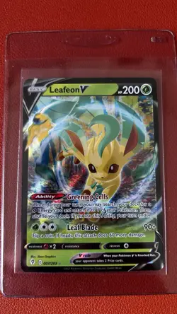 Pokemon Card Lot: Leafeon V, Professor’s Research Sada SIR, Charmander AR 101 - Image 2