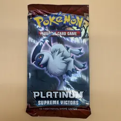 Pokemon Platinum Supreme Victors - 10 Card Booster Pack - Sealed 820650105005 - Image 2
