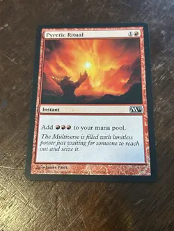 Pyretic Ritual NM Core Set M11 - Magic the Gathering MTG - Image 1