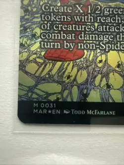 MTG Arachnogenesis 0031 Foil (Borderless) Marvel Eternal-Legal NM MAR - Image 2