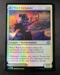 MTG Witch Enchanter 239 Foil Uncommon Modern Horizons 3 MH3 Magic NM - Image 1