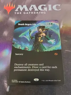 Mtg. Death Begets Life. Foil Borderless. Tarkir: Dragonstorm. Pack Fresh - Image 1