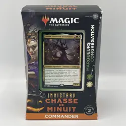 Magic The Gathering Chasse de Minuit Deck Commander Innistrad NEU-OVP *Francais* - Image 1