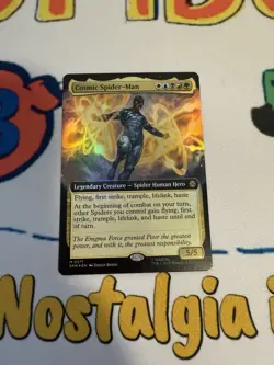 2025 MTG Cosmic Spider-Man 0271 Foil (Extended Art) Marvel's Spider-Man SPM - Image 1
