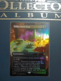 Hollowmurk Siege (Borderless) Tarkir: Dragonstorm Foil - Image 1