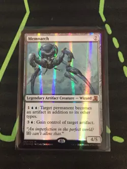 MTG Magic The Gathering Memnarch Foil FtV Legendary Artifact Creature Commander - Image 1