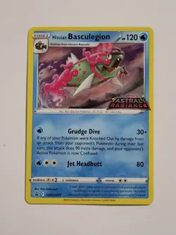 Hisuian Basculegion SWSH205 Pokemon Black Star Promo Astral Radiance Stamped - Image 1