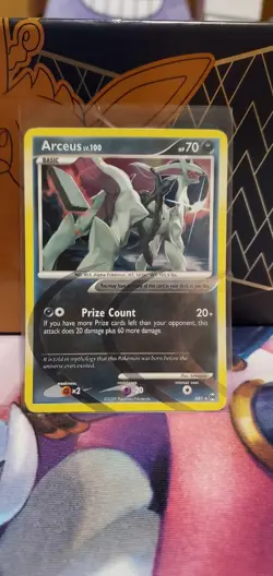 Pokemon TCG Arceus Arceus AR1/9 Holo Holo Rare - Image 1