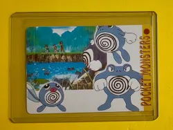 PIKACHU MEW SNORLAX Pocket Monsters Vending Machine Prism Sticker Pokemon NM - Image 2