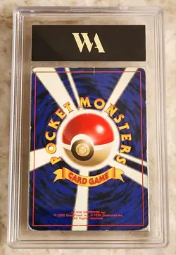 WAG Graded Slab 1 Rocket's Moltres Leaders' Stadium Holo (Japanese) Pokemon Vint - Image 2