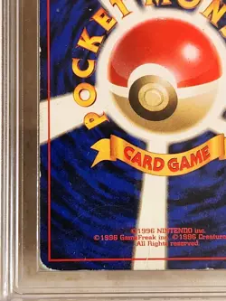 WAG Graded Slab 1 Rocket's Moltres Leaders' Stadium Holo (Japanese) Pokemon Vint - Image 3