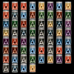 60x Horizontal Holo Energy Lot Japanese Pokemon Black Bolt/White Flare Pokemon - Image 1