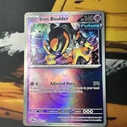 Iron Boulder (Master Ball Pattern) #046/131 SV: Prismatic Evolutions Pokemon - Image 2