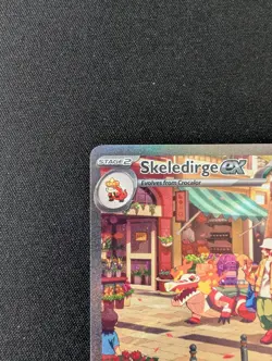 Pokemon TCG Skeledirge EX 258/193 Special Illustration Rare Paldea Evolved SIR - Image 3