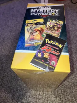 NEW! POKEMON 2025 MEGA MYSTERY POWER BOX MEIJER EXCLUSIVE - SEALED - Image 5