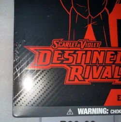 Pokemon TCG: Destined Rivals Scarlet And Violet ETB -Brand New Sealed - Image 2