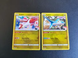 Pokemon TCG - Latias & Latios 193/264 194/264 Play Stamped Prize Pack Series 2 - Image 1