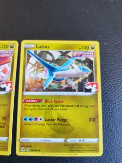 Pokemon TCG - Latias & Latios 193/264 194/264 Play Stamped Prize Pack Series 2 - Image 3