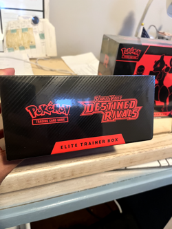 Pokemon Destined Rivals Pokemon ETB Elite Trainer Box and booster pack SEALED x2 - Image 4