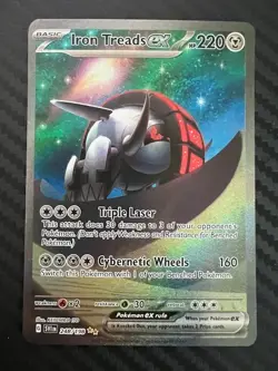 Pokemon TCG Iron Treads ex 248/198 Sv01: Scarlet & Violet Base Set Holo VLP - Image 1