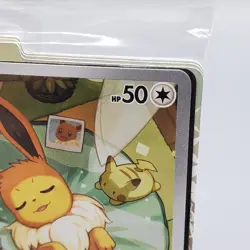 2025 Pokemon Eevee Black Star Promo SVP 173 Prismatic Evolutions w/ Dividers - Image 4