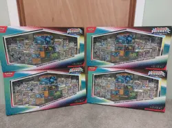 4x Prismatic Evolutions Premium Collection Lucario & Tyranitar - Pokemon TCG - Image 1