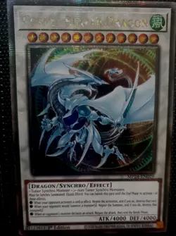 MP24-EN029 Cosmic Blazar Dragon - Quarter Century Secret Rare 1st Edition YuGiOh - Image 1