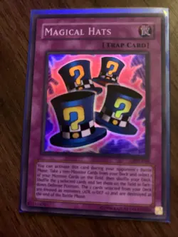 Yu-Gi-Oh! TCG Magical Hats Pharaoh's Servant PSV-033 Unlimited Super Rare Holo - Image 1