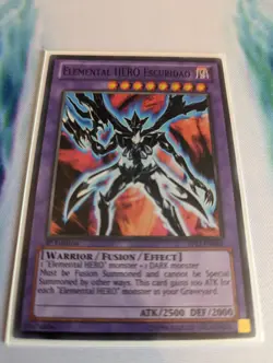YuGiOh! Elemental Hero Escuridao SP13-EN046 1st Edition - Image 1