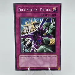 Dimensional Prison SDMM-EN032 1st Edition Common LP YuGiOh TCG - Image 1