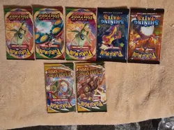 Pokemon Trading Card Game Booster Pack Lot Shining Fates & More - Image 2