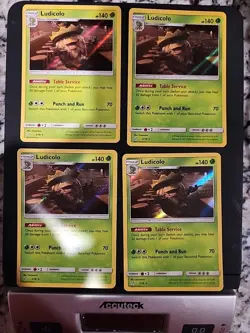 Pokemon Pikachu Ludicolo Holo Rare Card #2/18 Detective Series TCG - Image 1