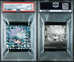NiforuMation Hunter x Hunter Seal Wafer Killua HR PSA10 Trading Card - Image 1