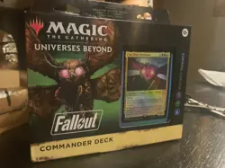 Magic the Gathering Fallout Commander Deck Mutant Menace Wise Mothman Sealed MTG - Image 3