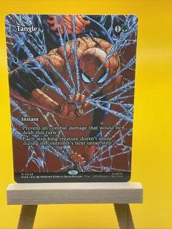 Tangle (Borderless) 0038 (M) MTG Marvel's Spider-Man (MAR) - Image 1