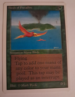 Birds of Paradise HP Legends MTG Magic the Gathering - Image 1