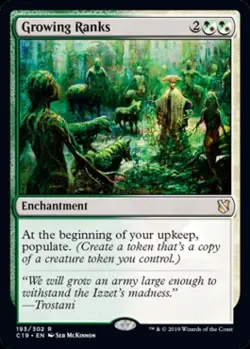 Growing Ranks - Medium Play MTG Commander 2019 - Image 1