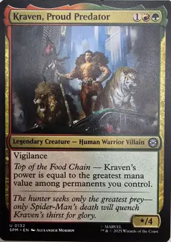 MTG Commander Deck-Kraven, Proud Predator-Beast & Werewolf Apex Hunter - Image 1