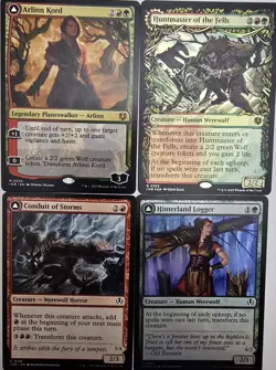 MTG Commander Deck-Kraven, Proud Predator-Beast & Werewolf Apex Hunter - Image 2