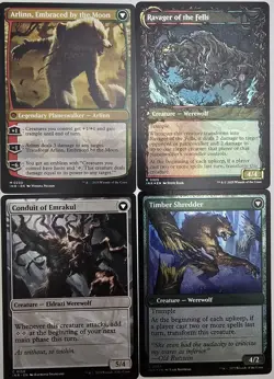 MTG Commander Deck-Kraven, Proud Predator-Beast & Werewolf Apex Hunter - Image 3