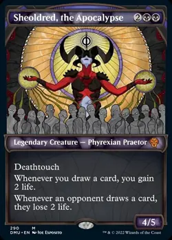 MTG - Sheoldred, the Apocalypse (Showcase) - NM - Image 1