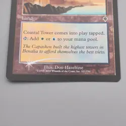 MTG Magic the Gathering Coastal Tower 321/350 Foil NM-EX 2000 Japanese s424 - Image 4