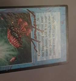 Mana Drain HP Mark Tedin Artist Signature Legends MTG Magic the Gathering - Image 4