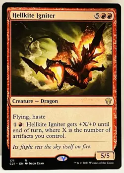 Hellkite Igniter - Commander: 2021 - Magic the Gathering MTG Nice! - Image 1