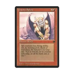WOTC MtG Legends Italian Gravity Sphere (Italian) (R) NM - Image 1