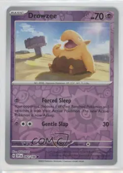 Drowzee Reverse Foil Pokemon Scarlet & Violet Base Set SV01 #082 - Image 1