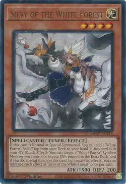Silvy of the White Forest Ultra Rare 2025 Mega-Pack Yugioh - Image 1